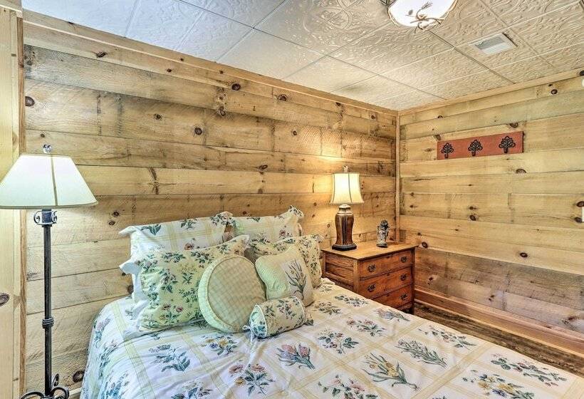 Cozy Brasstown Cabin: Deck, Grill + Kayaks!