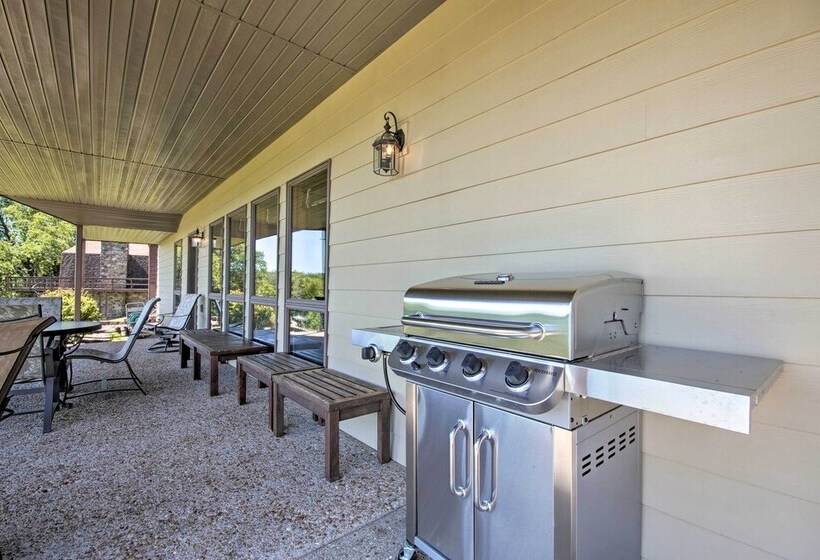 Lake Norfork Home W/waterview Patio + Balcony