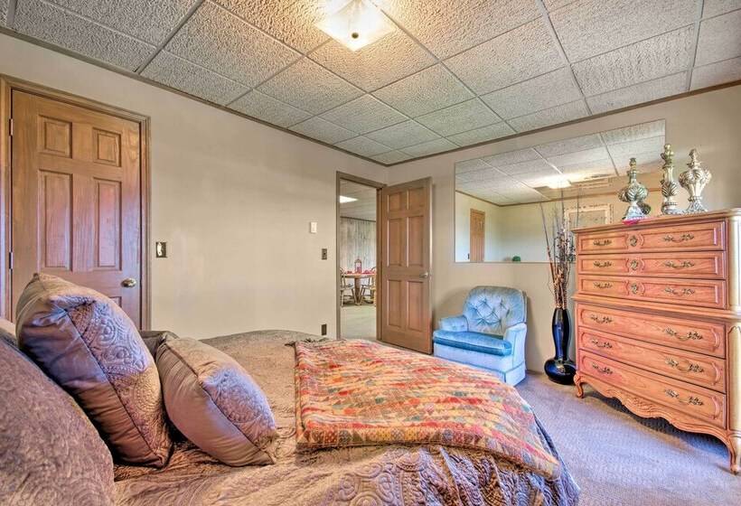 Lake Norfork Home W/waterview Patio + Balcony