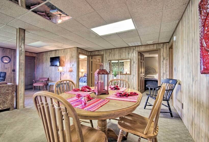 Lake Norfork Home W/waterview Patio + Balcony