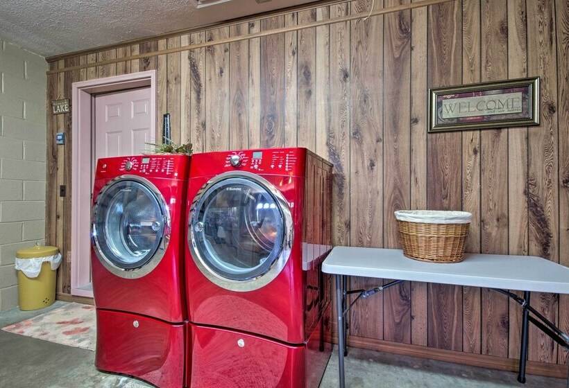 Lake Norfork Home W/waterview Patio + Balcony