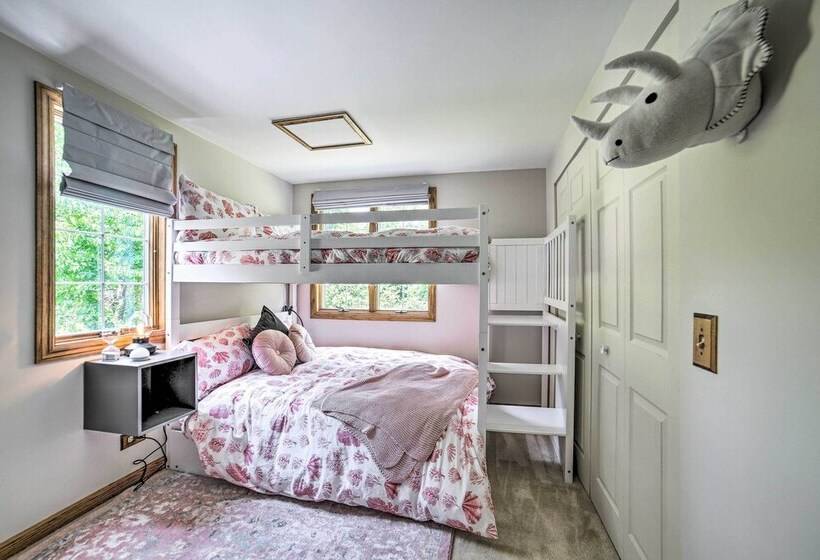 Lovely Kalamazoo River Home W/ Dock & Hot Tub