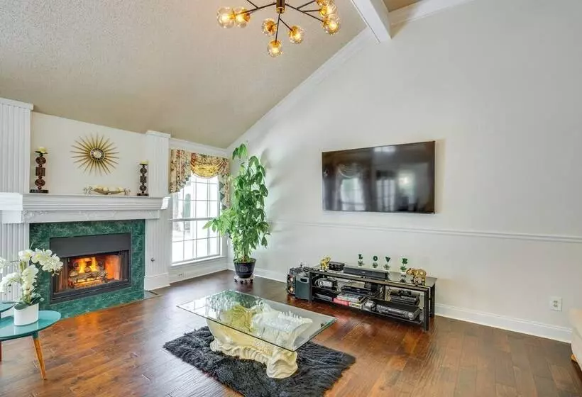 Rowlett Escape W/ Fire Pit & Lake Views