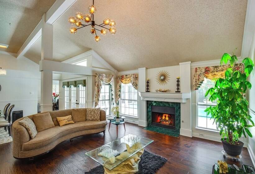 Rowlett Escape W/ Fire Pit & Lake Views