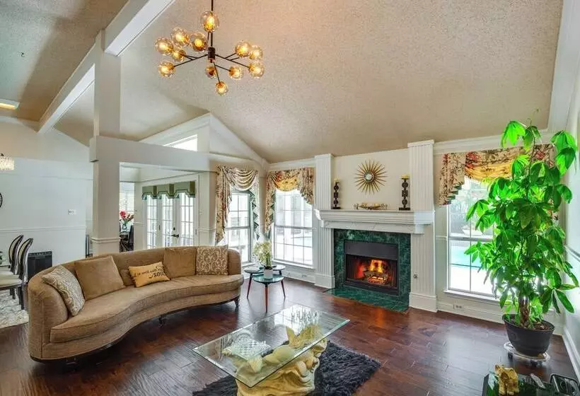 Rowlett Escape W/ Fire Pit & Lake Views