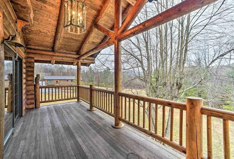 Spacious Cabin W/ Decks Near Saratoga Springs