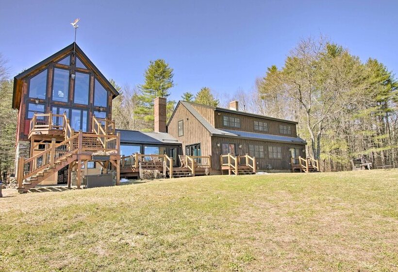 Timeless Red Sox Retreat W/ Scenic Mountain Views!