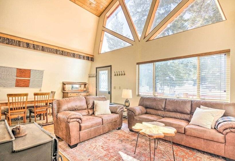 Unique Forest Cabin With Deck: Ski, Hike, Fish!