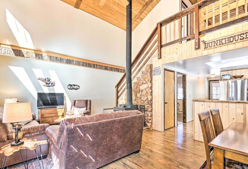 Unique Forest Cabin With Deck: Ski, Hike, Fish!