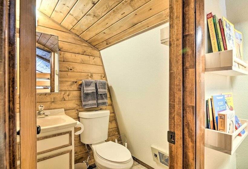 Unique Forest Cabin With Deck: Ski, Hike, Fish!