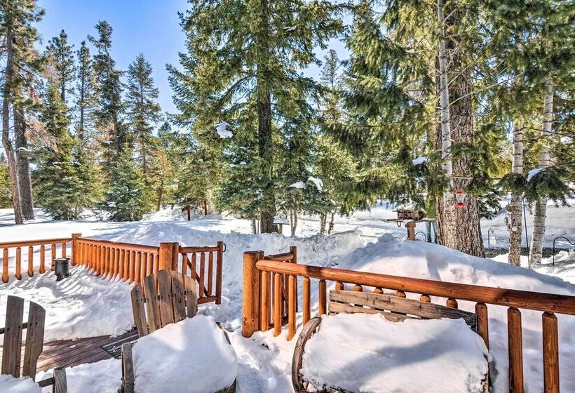 Unique Forest Cabin With Deck: Ski, Hike, Fish!