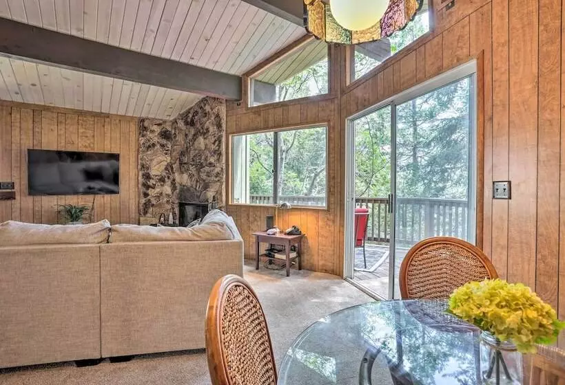 Lake Arrowhead Cabin W/ Mid Century Charm!