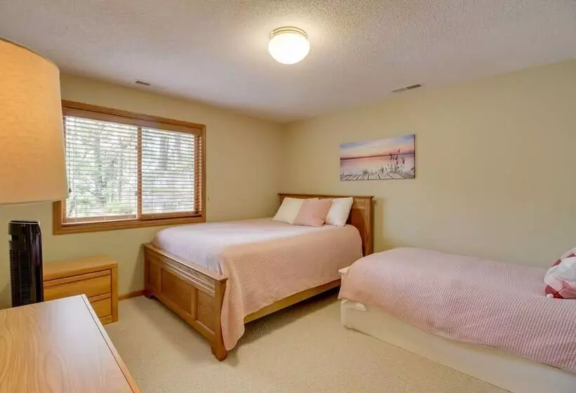 Sandy Beach Family Getaway W/ Fire Pit & Deck!