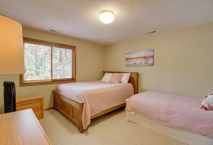 Sandy Beach Family Getaway W/ Fire Pit & Deck!