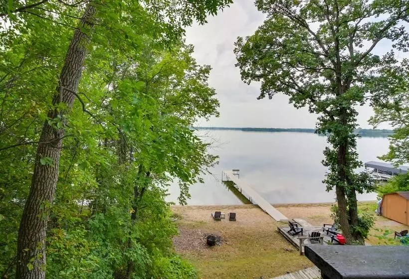 Sandy Beach Family Getaway W/ Fire Pit & Deck!