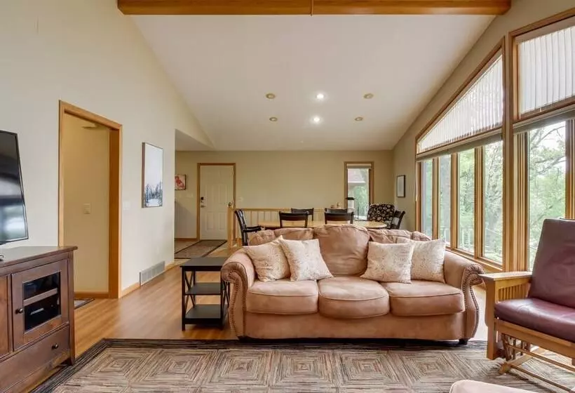 Sandy Beach Family Getaway W/ Fire Pit & Deck!