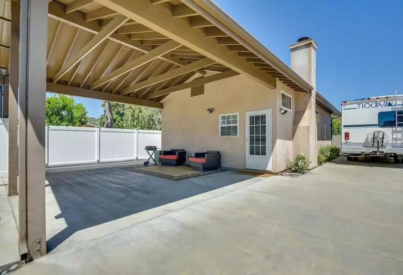 Luxe Pasadena Casita W/ Fireplace & Grill