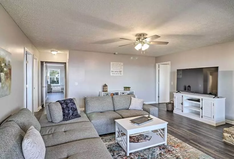 North Carolina Vacation Rental W/ Fire Pit & Grill