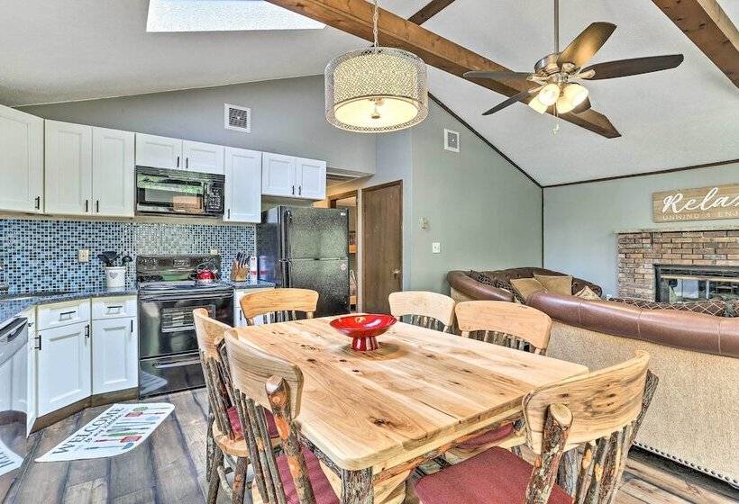 Walk To Lake & Beach: Pocono Cabin W/ Fire Pit