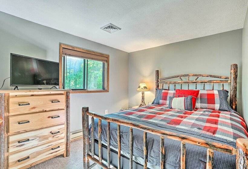 Walk To Lake & Beach: Pocono Cabin W/ Fire Pit