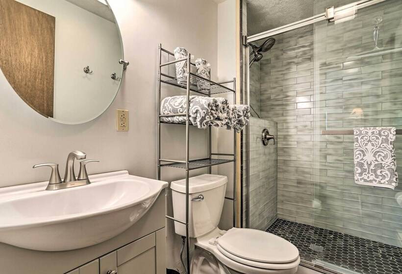 Walk To Lake & Beach: Pocono Cabin W/ Fire Pit