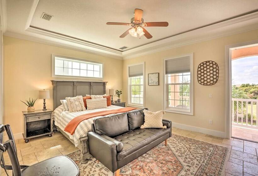 Palm Coast Oasis W/ Pool: Steps To Cinnamon Beach!