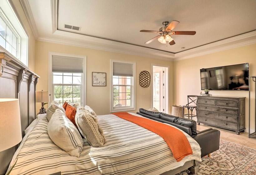 Palm Coast Oasis W/ Pool: Steps To Cinnamon Beach!