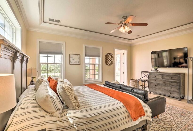 Palm Coast Oasis W/ Pool: Steps To Cinnamon Beach!