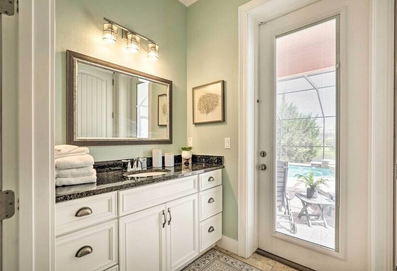 Palm Coast Oasis W/ Pool: Steps To Cinnamon Beach!