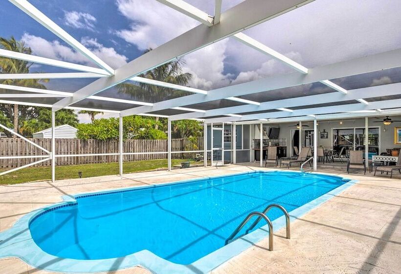Tropical Landing Stuart Home W/ Pool + Grill!