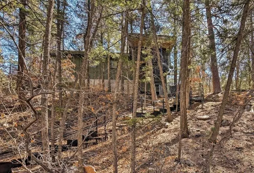 Jemez Springs Cabin W/ Mtn Views: Steps To River!