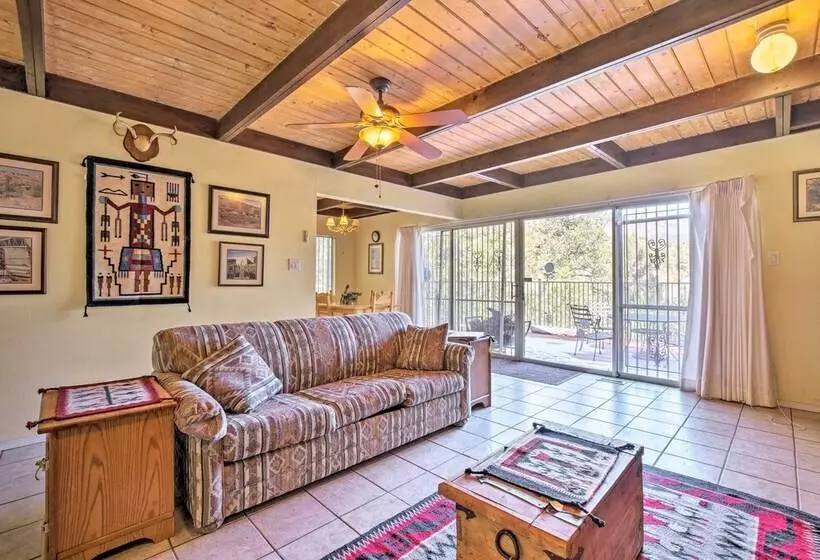 Jemez Springs Cabin W/ Mtn Views: Steps To River!