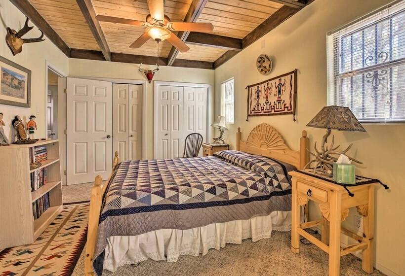 Jemez Springs Cabin W/ Mtn Views: Steps To River!