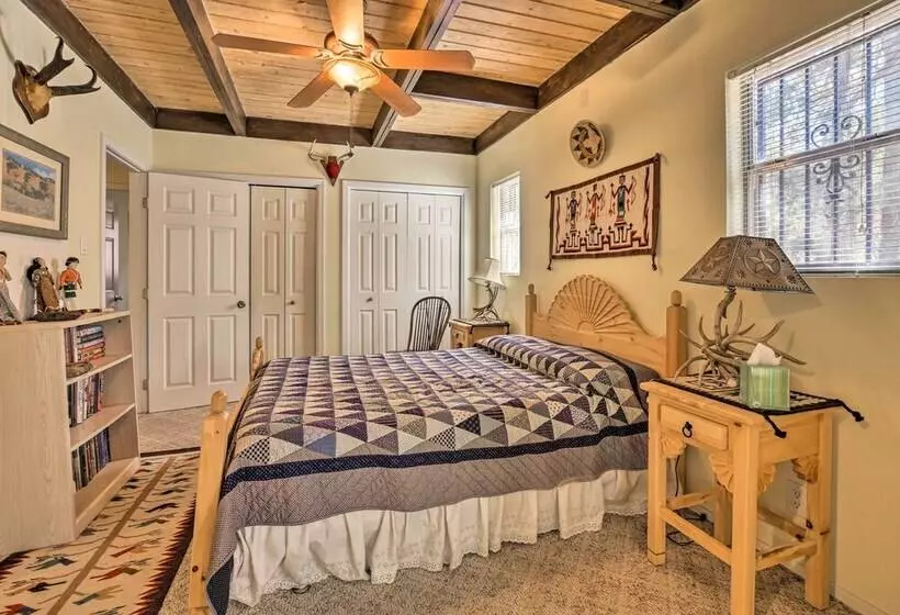 Jemez Springs Cabin W/ Mtn Views: Steps To River!