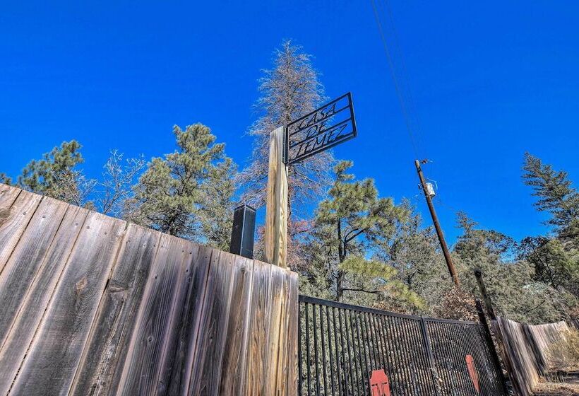 Jemez Springs Cabin W/ Mtn Views: Steps To River!