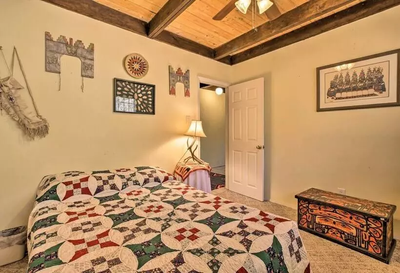 Jemez Springs Cabin W/ Mtn Views: Steps To River!