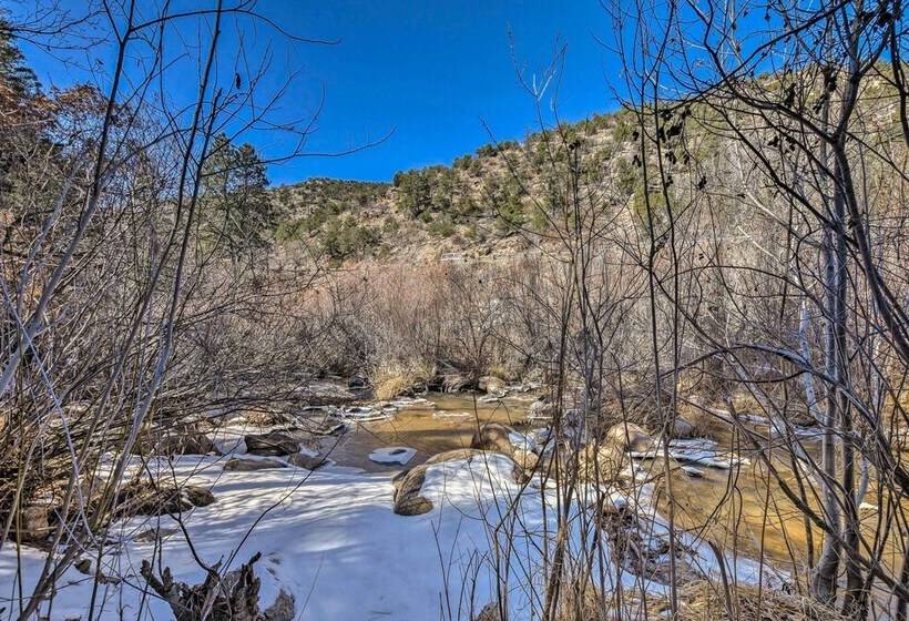 Jemez Springs Cabin W/ Mtn Views: Steps To River!