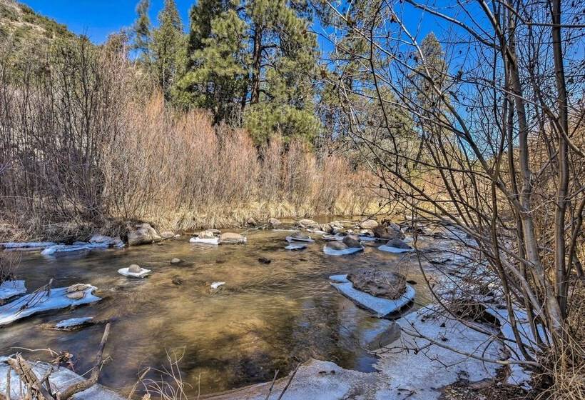 Jemez Springs Cabin W/ Mtn Views: Steps To River!