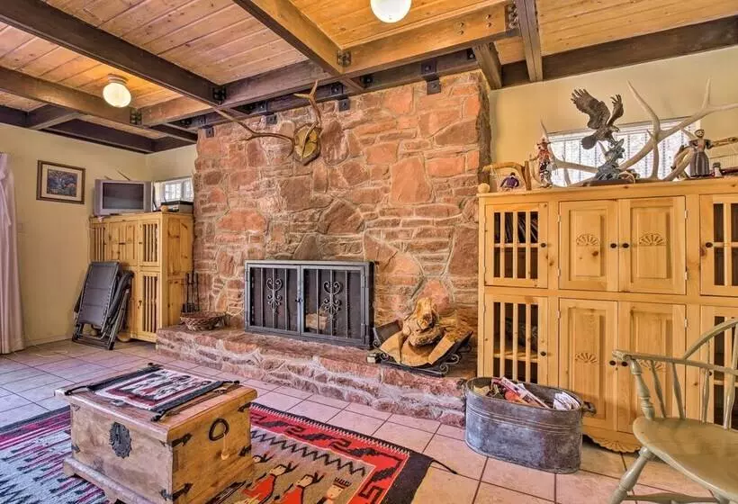 Jemez Springs Cabin W/ Mtn Views: Steps To River!