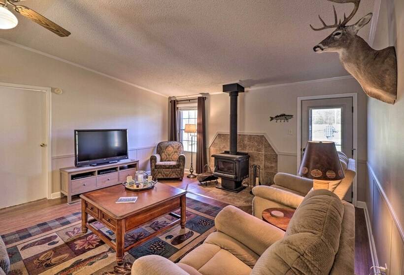 White River Fishing Escape W/ Deck & Patio!