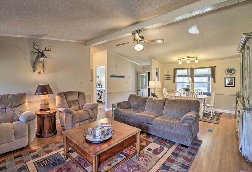 White River Fishing Escape W/ Deck & Patio!