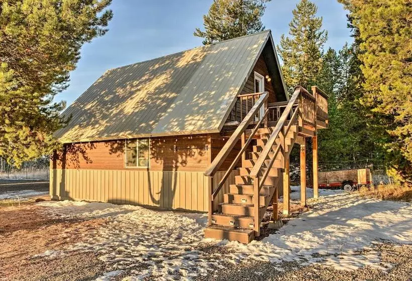 A Frame Mtn Cabin ~ 35 Mi To Yellowstone Np!