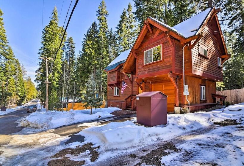 Lake Tahoe Cabin W/ Private Beach Access