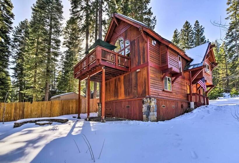 Lake Tahoe Cabin W/ Private Beach Access