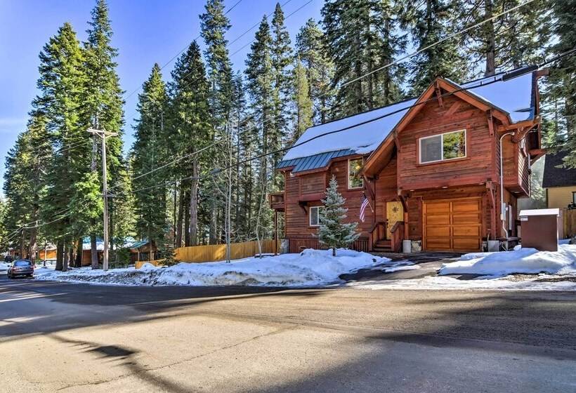 Lake Tahoe Cabin W/ Private Beach Access