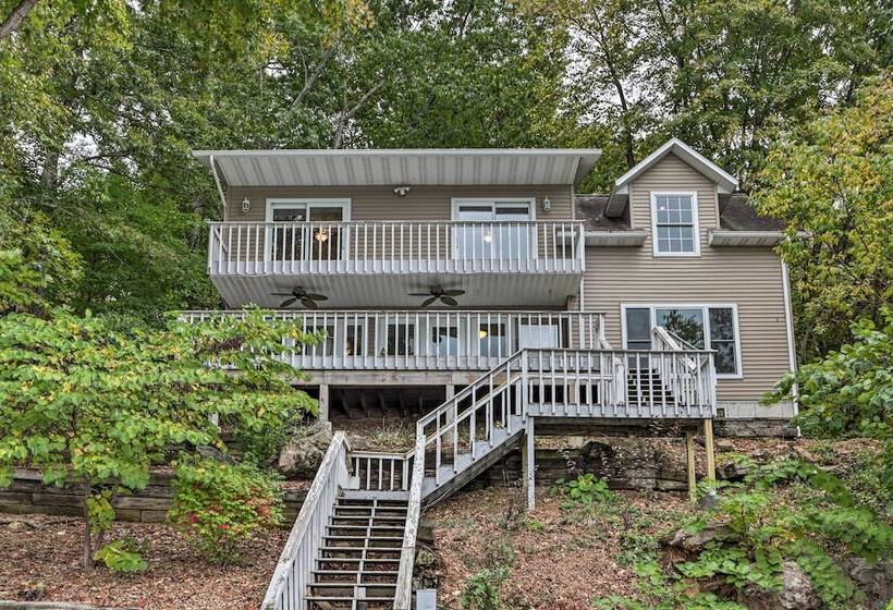 Ideally Located Home W/ Private Dock In Camdenton!