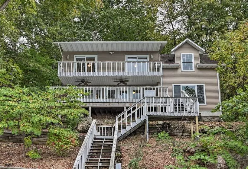 Ideally Located Home W/ Private Dock In Camdenton!