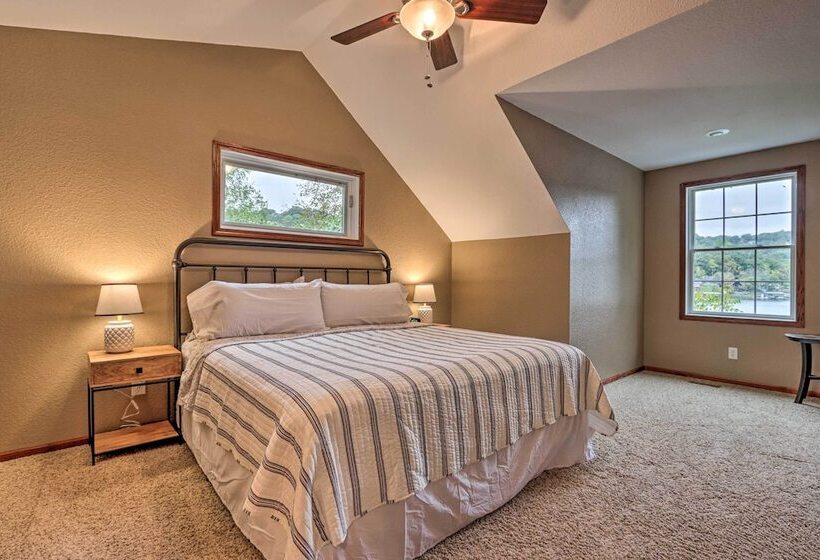 Ideally Located Home W/ Private Dock In Camdenton!