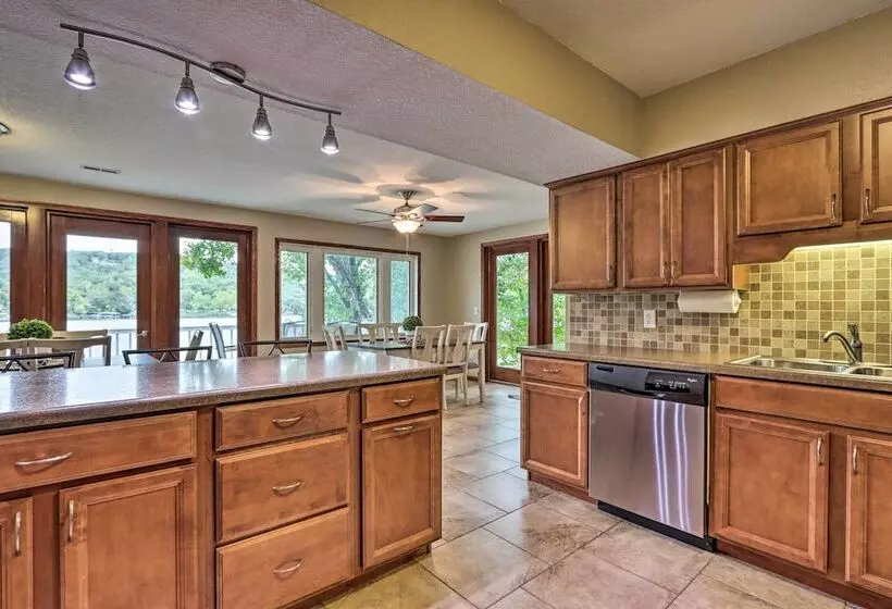 Ideally Located Home W/ Private Dock In Camdenton!