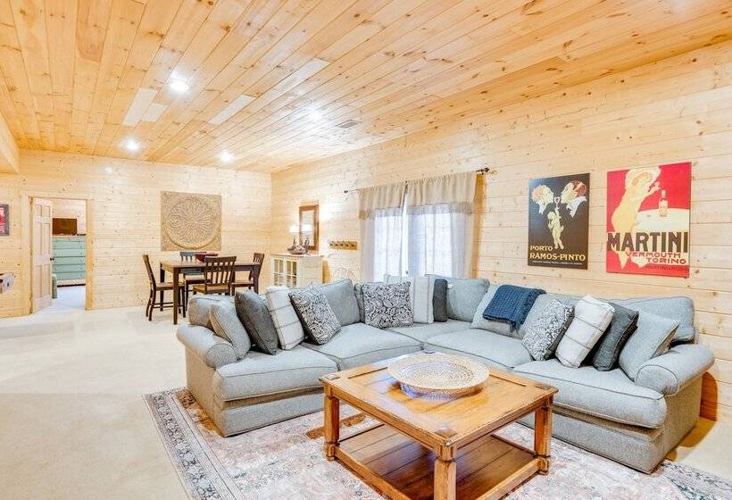 Luxury Cabin W/ Deck < 5 Miles To Sapphire Valley!